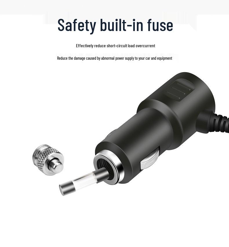 2025 Universal Car Charger: 4-Port Cigarette Lighter with QC3.0, USB, and PD Fast Charging for 12V/24V Vehicles