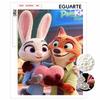 5D DIY Pearl Painting Kit, Judy Hopps Nick Wilde Home Bedroom Wall Decor Crafts Handmade Gift