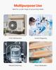 Vacuum Pump 9 CFM HVAC 2 Stage Rotary Vane Vacuum Pump Oil Included