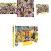 1000 Piece Paper Puzzle Sea Pirate King Collection, Miniature Cartoon Flat Puzzle