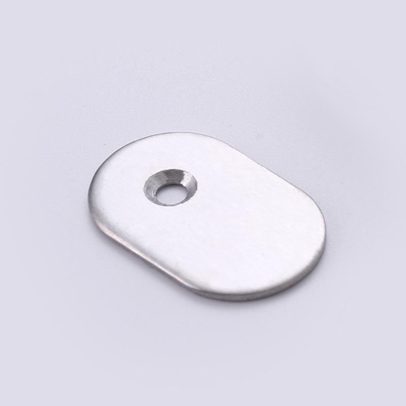 Stainless Steel No-Drill Magnetic Door Stopper with Anti-Collision Rubber