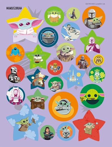 STAR WARS The Mandalorian and Grogu Sticker & Coloring Book: Packed with adorable Grogu! Enjoy some relaxing time. ([Variety])