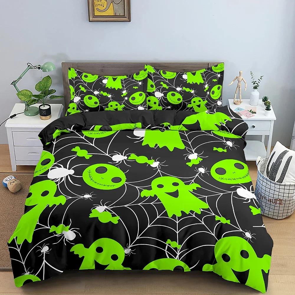 3D Print Bedding Set Halloween Pattern Duvet Cover Comforter Covers Single Twin King Size Quilt Cover With Pillowcase