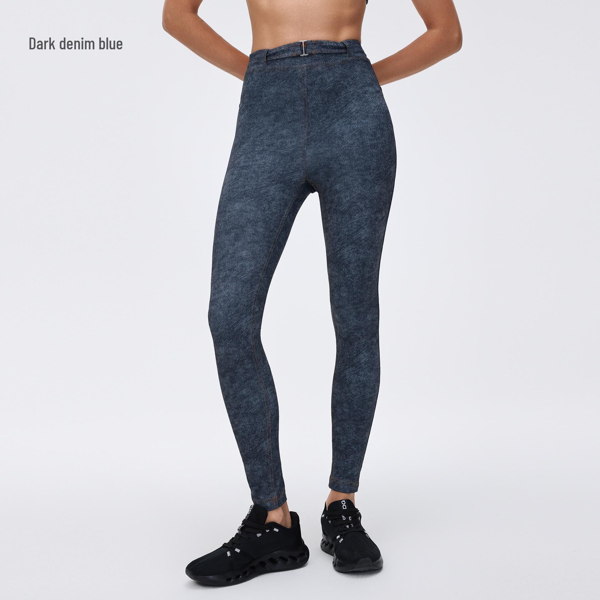 

Women s Retro High Waist Tight-Fit Yoga Pants with Hip Lift and High Elasticity D26064 4