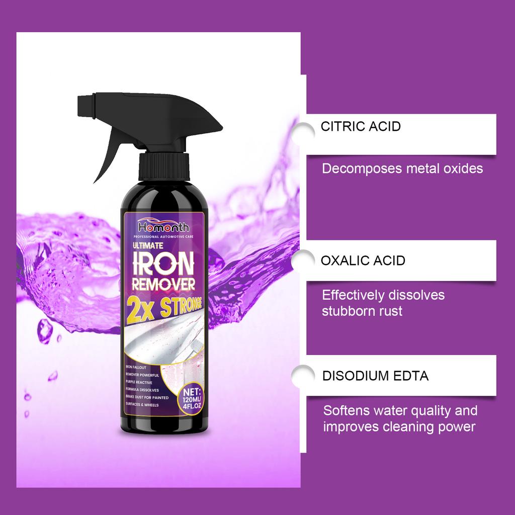 Car Metal Rust Remover Rust Inhibitor Derusting Spray Multipurpose Home Car Hub Anti-Rust Iron Power Cleaning Car Maintenance
