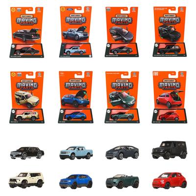 Matchbox Moving Parts Assorted Vehicle Toy Mini Cars, 8-Car Set, Box Set, Ages 3+, Multi-Purpose, 985B-FWD28