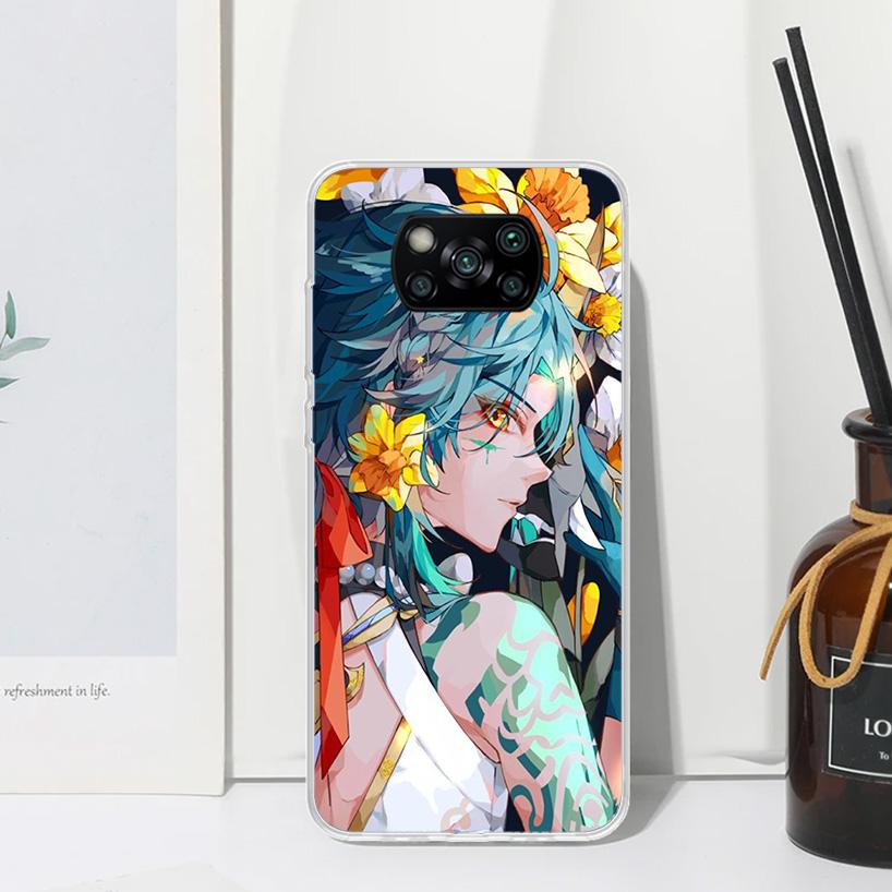 Genshin Impact Raiden Shogun Baal Phone Case For Xiaomi Poco X7 X6 X5 M7 M8 Pro F7 Ultra Redmi 15C 15 13C 13 12C 12 10 10C 10A A