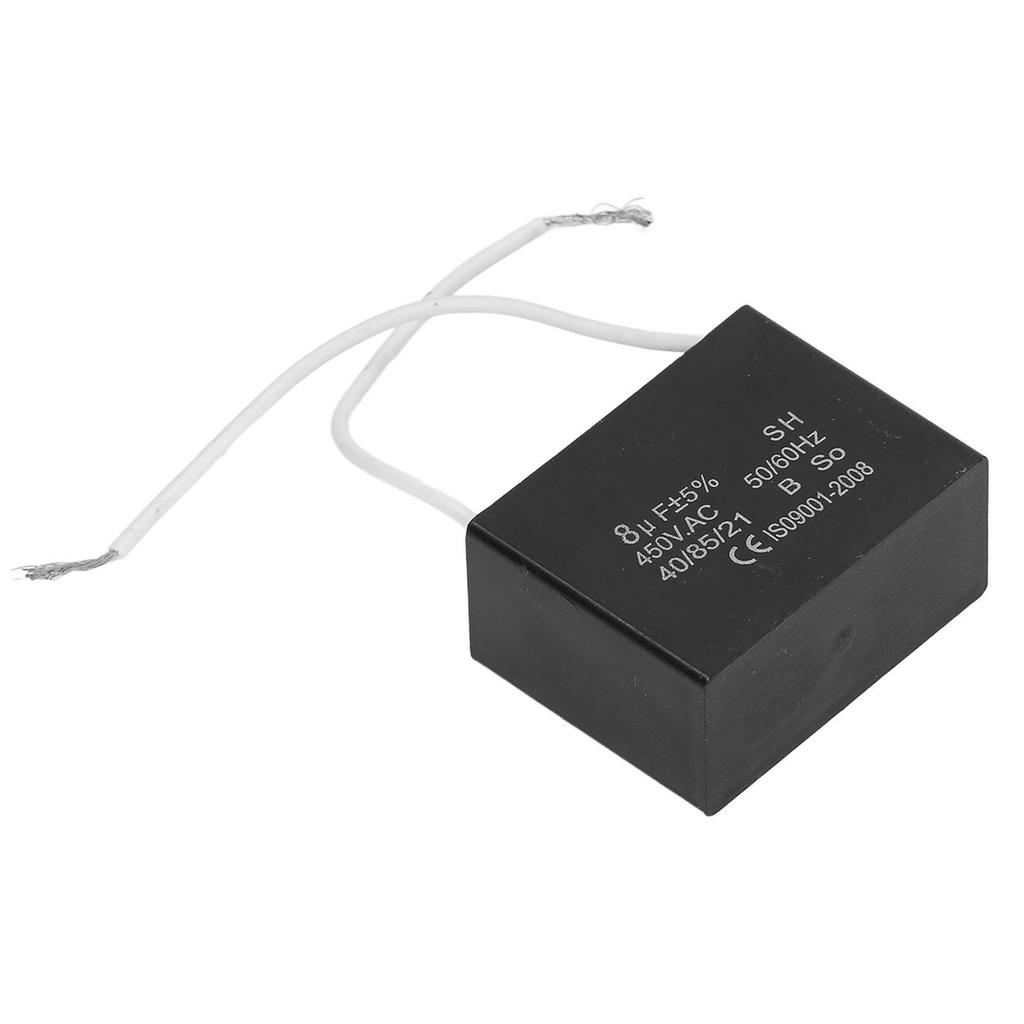 8microfarad Generator Starting Capacitor Fan Motor Air Conditioner Running Capacitor 450VAC