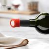Bar Accessories for Home Silicone Wine Bottle Stopper, Preserve Freshness Champagne Sealer, Reusable Colorful Corks Bottles Standard Sealer