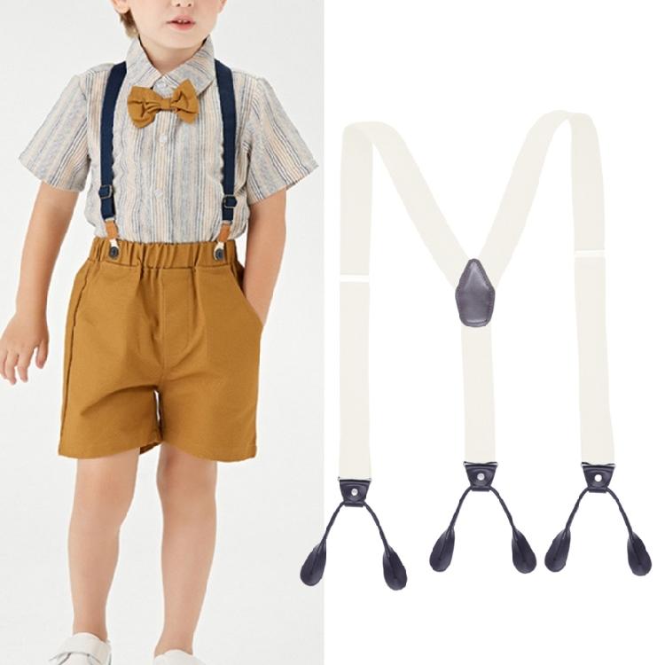 Fashionable Suspenders Perfect for Birthday Wedding, Formal and Casual Occasion Elegant Suspenders Solid Color