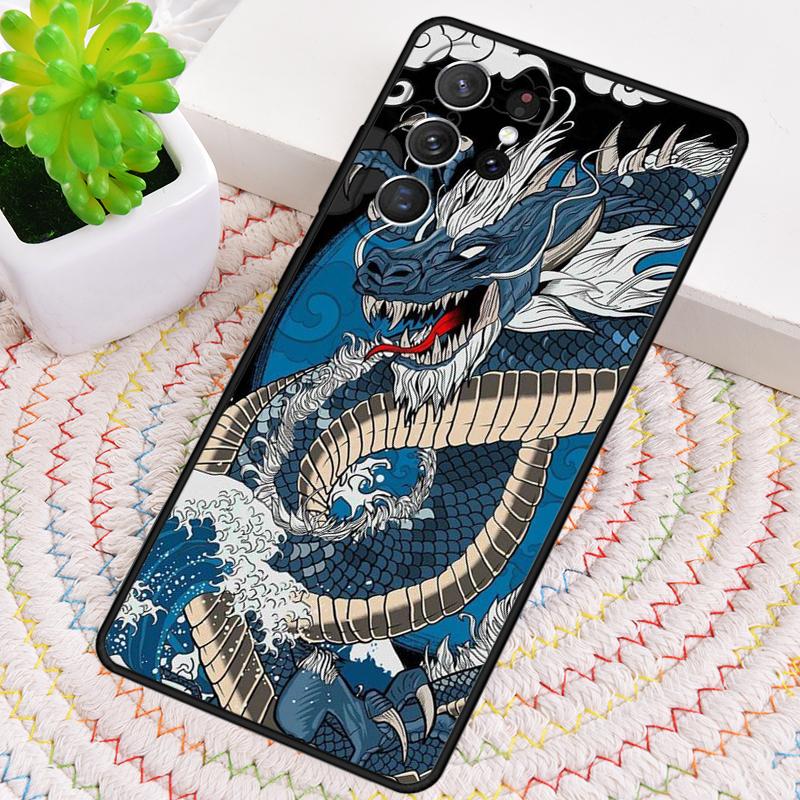 Chinese Dragon Phone Case for Samsung Galaxy note 10 pro S26 Ultra S23 S24 FE S25 S21 S22 PLUS shockproof Cove