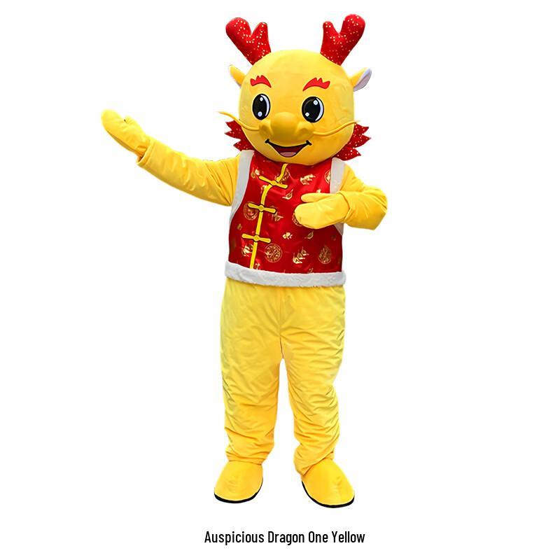 LIEYAO Adult Dragon Mascot Costume