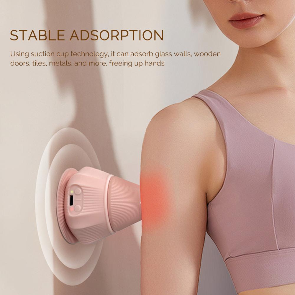 4-in-1 Multifunction Electric Body Massage Ball Vibration Fascia Ball Neck Back Waist Head Massager Muscle Relaxation Masajeador