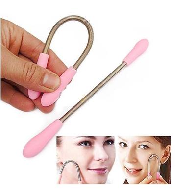 Odstranění chloupků na obličeji pro ženy zdarma na make-up Spring Bend Remover Tool