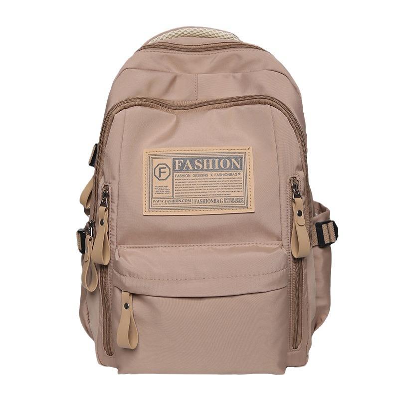 Schoolbag student schoolbag junior high school campus large capacity backpack wholesale simple multi-layer leisure travel computer bag