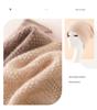 Women's Solid Color Cable Knit Earflap Hat - Cashmere 2025 Autumn/Winter Collection