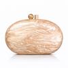Oval Pearlescent Clutch Shoulder Acrylic Crossbody Evening Bag Fashion Ladies Handbags Woman Luxury Famous Brands Purse New In