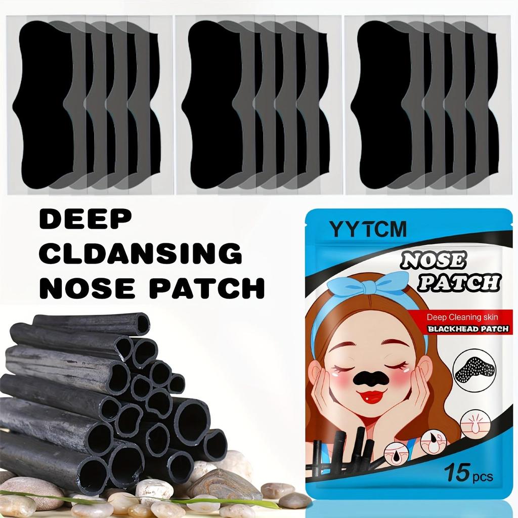 Large Blackhead Nose Patch Strong Adsorption Cleaning 15 tablets/bag -1 bag