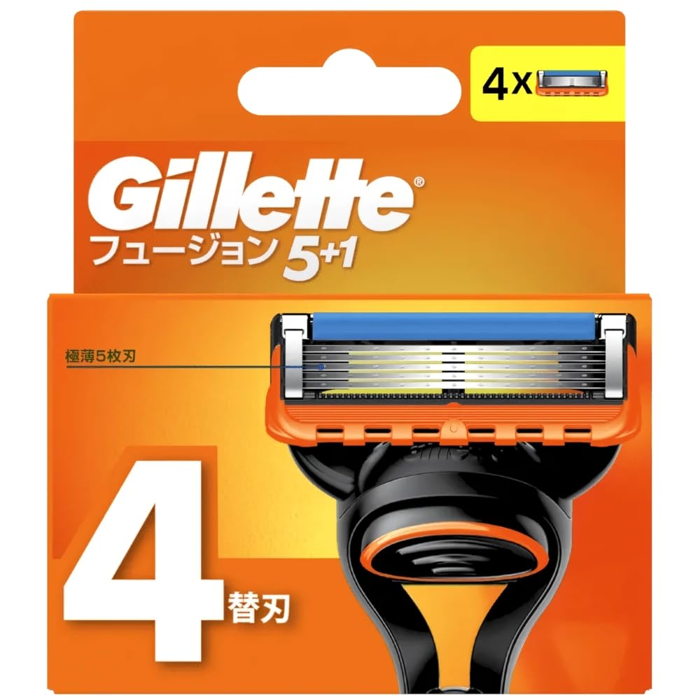 

Gillette Fusion Manual Replacement Blades P&G (4-Pack)