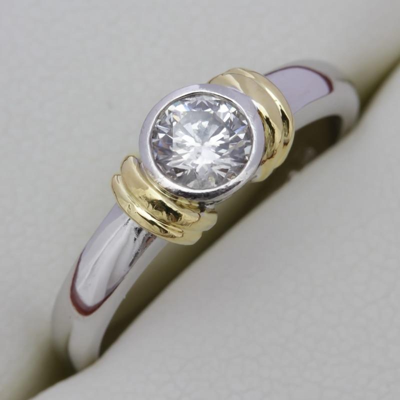 Classic Inlaid White CZ Women's Ring Minimalist Two Color Geometry Daily Wear Party Jewelry Anniversary Gift