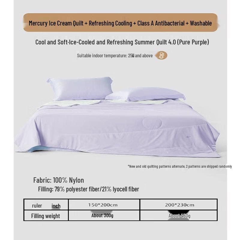 Mercury Home Textiles Ice Cream Cooling Summer Quilt 4.0