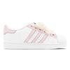 adidas Originals Superstar 2 Skateboard-Schuhe Damen Low Top Weiß/Rosa JH9976(Team1655-S-BOX)