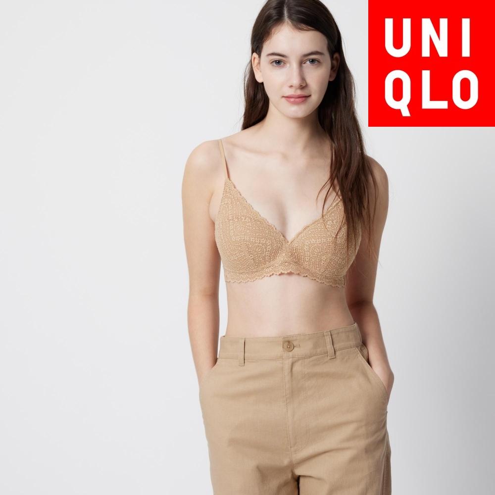 UNIQLO JAPAN wireless bra stretch lace Buy cheaply on Joom