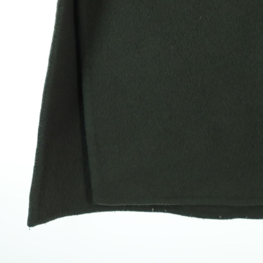 BLENHEIM Wool blend Long sleeve coat S Green system Hoodie Women Used
