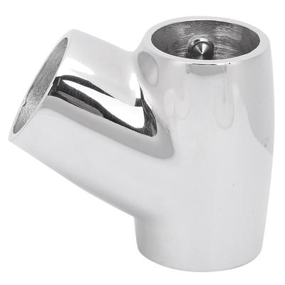 Boat Hand Rail Fitting 60 Degree Tee 316 Stainless Steel Tee Fitting for Marine Yacht Boat22MM