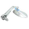 2pcs 22mmCelsius0.87in   Motorcycle Mirro  Handlebar Side Mirror Replacement for SU UKI  250R  R600  R750