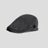 Cotton Forward Cap Harajuku Retro Painter Hat Fashion Rivet Beret  Forward Hat