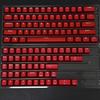 114 Key Ink Orange Custom Semi Transparent Double Shot Key Caps Cherry Profile Translucent ABS Keycaps for MX Switches Keyboard
