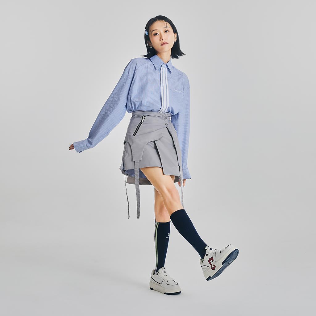 New MLB Chunky Liner Basic Cleveland Indians Slip Resistant Low Top Skateboard Shoes Unisex Red 3ASXCLB3N-45RDS