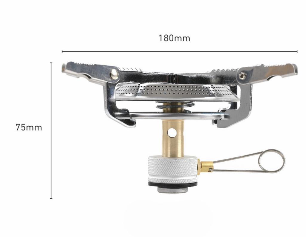 Outdoor Camping Portable Gas Stove Fold Removable High Power Stove Multi Fuel Adjustable Energy-saving Stove Cooker Picnic Tools