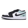 Air Jordan 1 Puppy Fragment Slip Resistant Abrasion Resistant Low Top Vintage Basketball Shoes Men's 553558-131(Team85-)