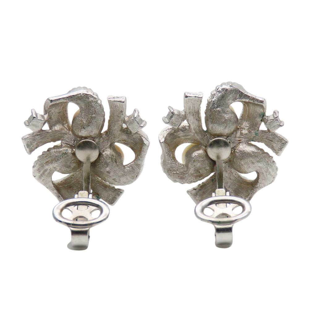 Gebraucht Ohrring TRIFARI Metall 10,8g Silber Trifari