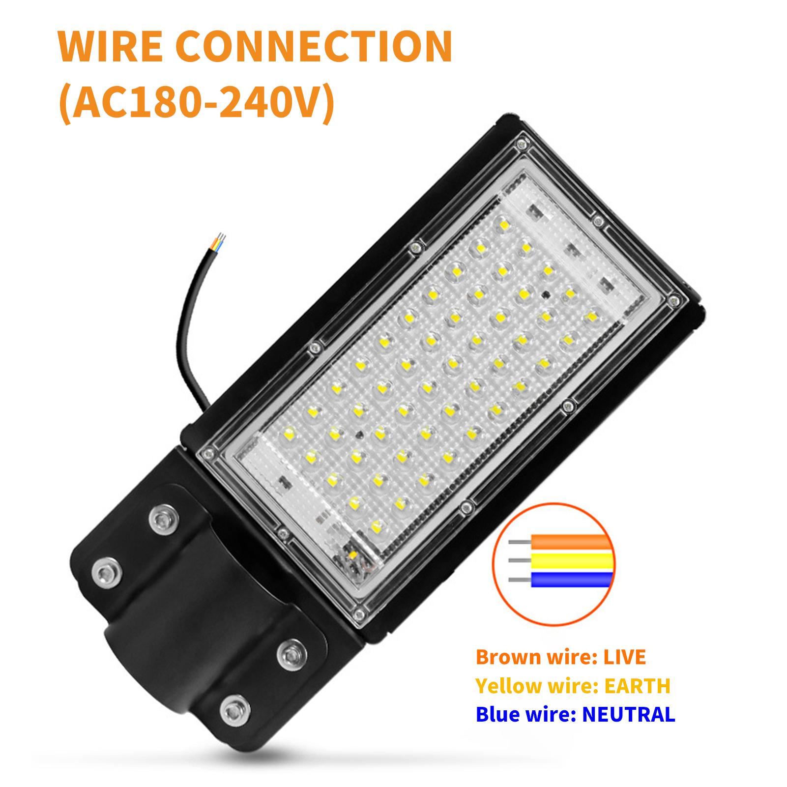 

AC180-240V 100W 96LEDs Уличный фонарь с монтажным кронштейном Уличный фонарь IP65