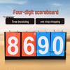 Flip Scoreboard for Basketball and Table Tennis