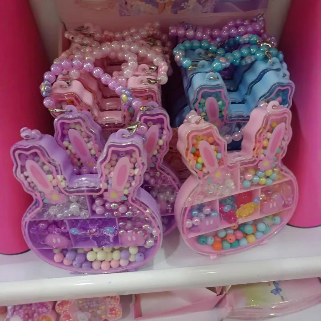 Princess Ring & Beaded Necklace DIY Toy Set - Multiple Styles
