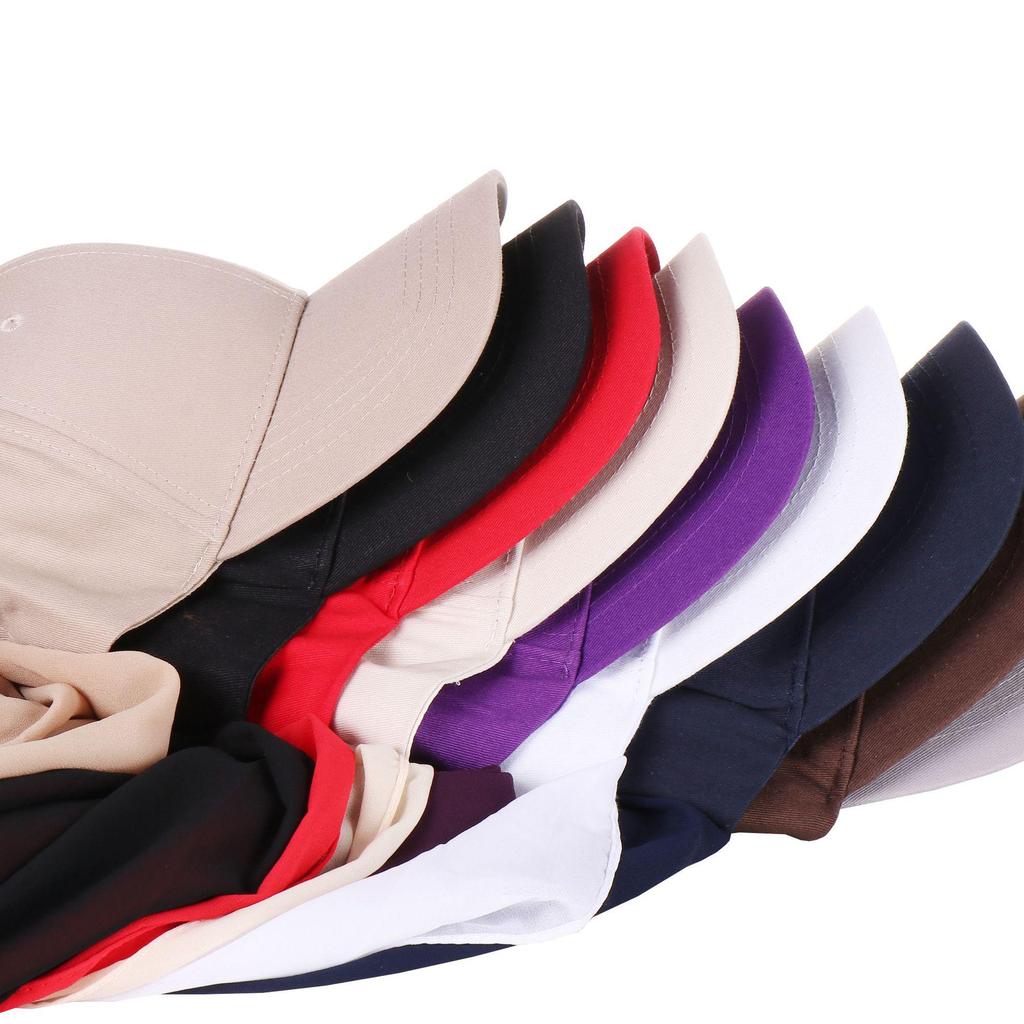 Solid Color Pearl Scarf & Cotton Baseball Cap Set