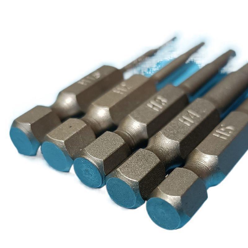 Hex Bit U-Shaped Triangular Magnetic Long Handle Screwdriver