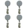 Hand Towel Clips Retractable Wall Mounted Towel Hook Space-Saving No Drilling for Kitchen Bathroom Cabinets RV Accessories