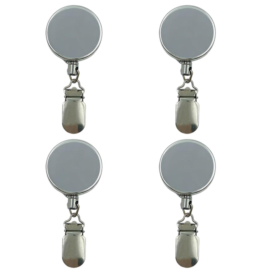 Hand Towel Clips Retractable Wall Mounted Towel Hook Space-Saving No Drilling for Kitchen Bathroom Cabinets RV Accessories