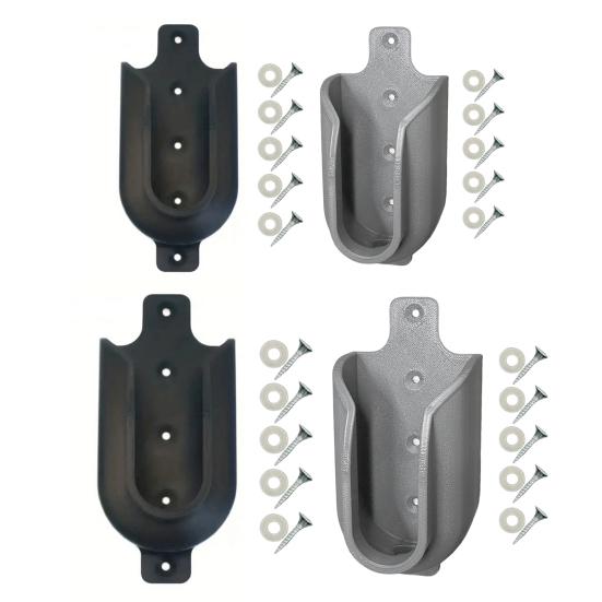 Wall Mount Garden Hose Nozzle Holder Strong Load-bearing Simple Installation Universal Sprayer Caddy Organizer