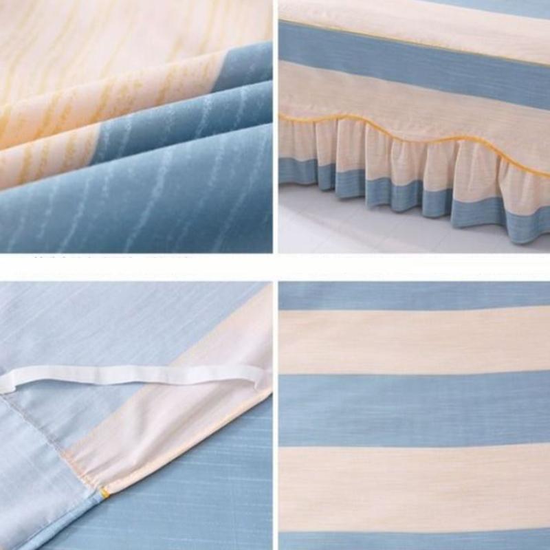 Modischer Druck-Matratzenbezug, rutschfest, Spannbettlaken, Queen-Bett-Matratzenbezug, atmungsaktiv, Staubschutz