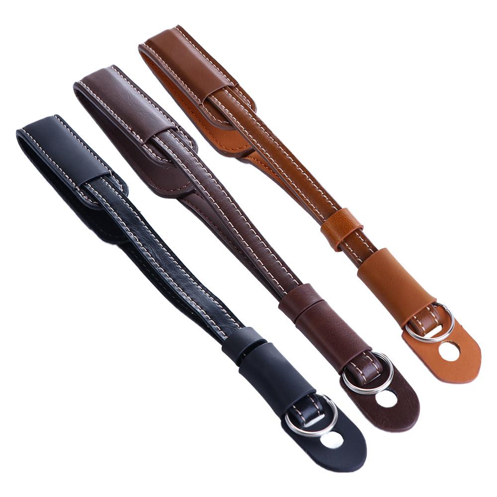 Supplies Digital Camera PU Leather Hand Rope Strap Grip Hand Strap Camera Strap Wrist Hand