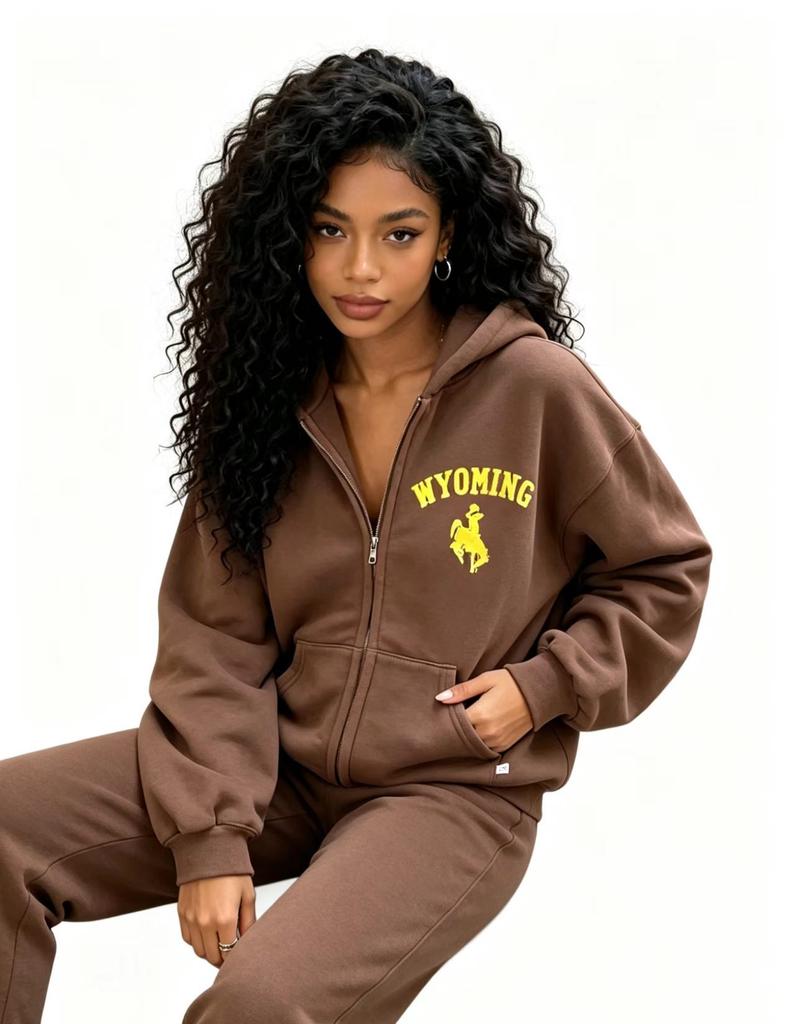 Autumn and winter new women's cotton sweater fashion street style loose casual hooded pullover