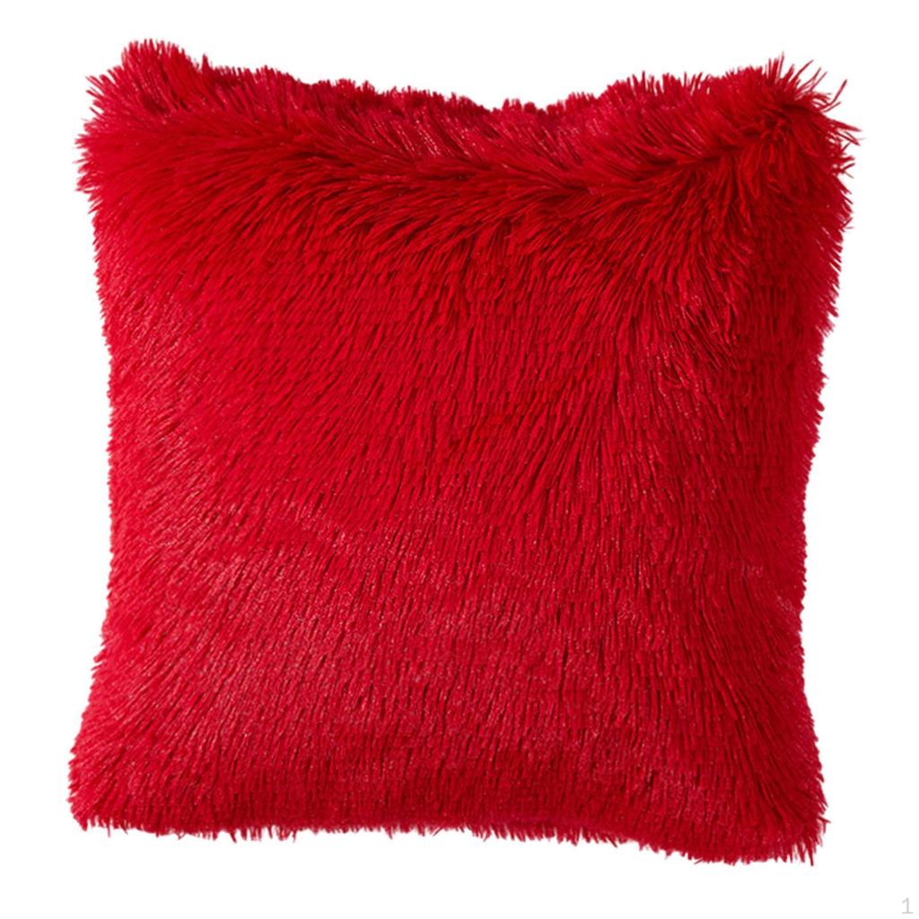 Plush Cushion Cover Elegant Bedding Comfortable Home Decor, Throw Pillow Cover,