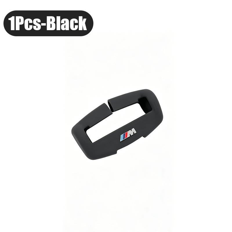 1/2Pcs Silicone Car Seat Belt Buckle Protective Cover Decorative Accessories For BMW E90 G80 M3 G30 M5 F82 F83 F20 F21 G42 F95 M