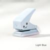 1pcs Mini Light Color Hole Punch Manual Single Round for Punching Holes In Loose-Leaf Paper Office School